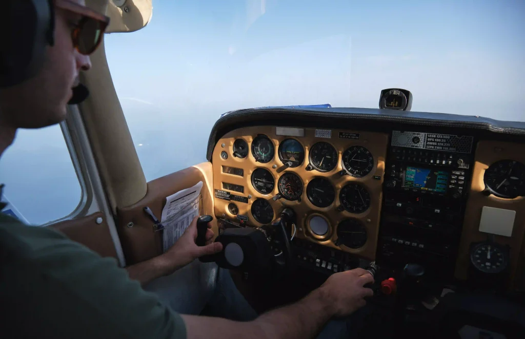 AAG Cadets training with instructor